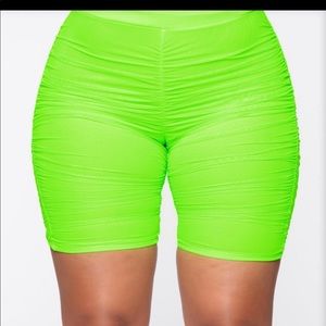 Scrunch biker shorts